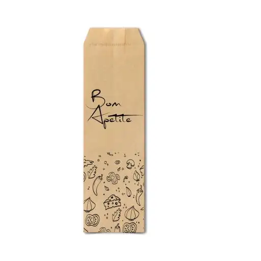 Saco para Talheres Kraft  branco 1000 unid restaurante  