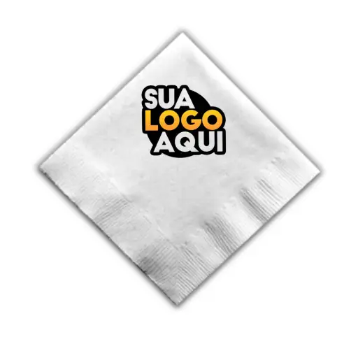 Guardanapos De Mesa Clássico 23x23cm Personalizado